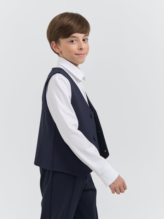 жилет "синий" 7+ из проверенных материалов спереди