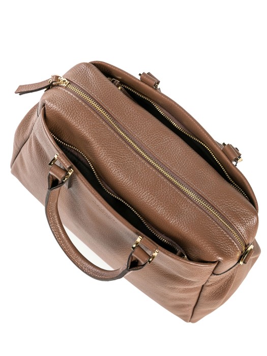 3358b-09 сумка женская из кожи спереди