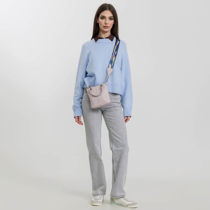 50733s-63 сумка женская из льна спереди