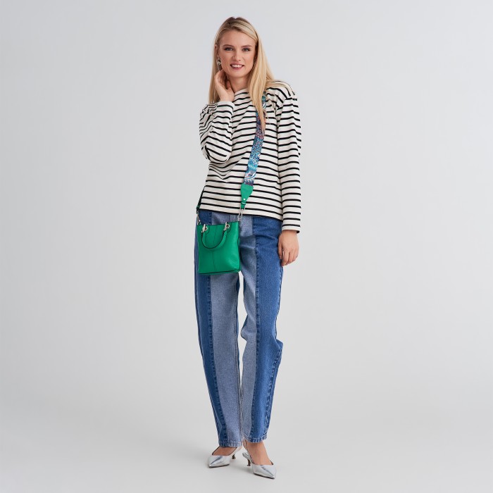 50733s-65 сумка женская из льна спереди