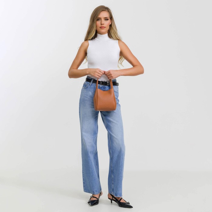 50830s-09 сумка женская из льна спереди