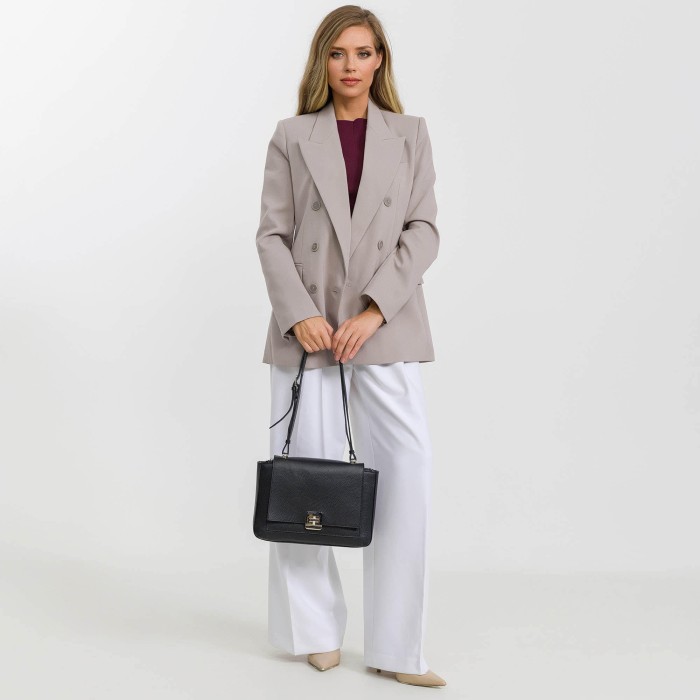 50856s-04 сумка женская из льна спереди