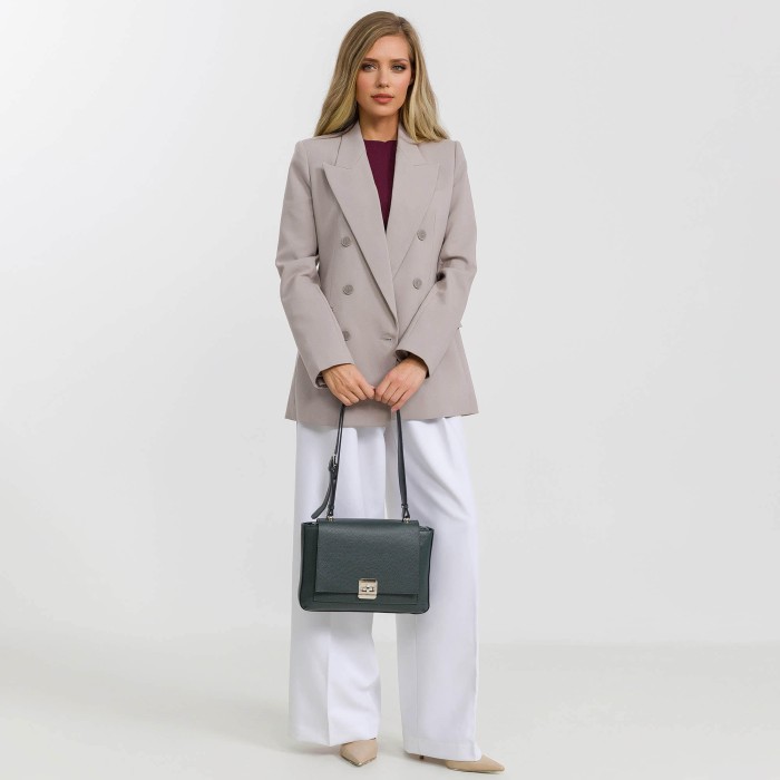 50856s-65 сумка женская от бренда dr.koffer вид слева