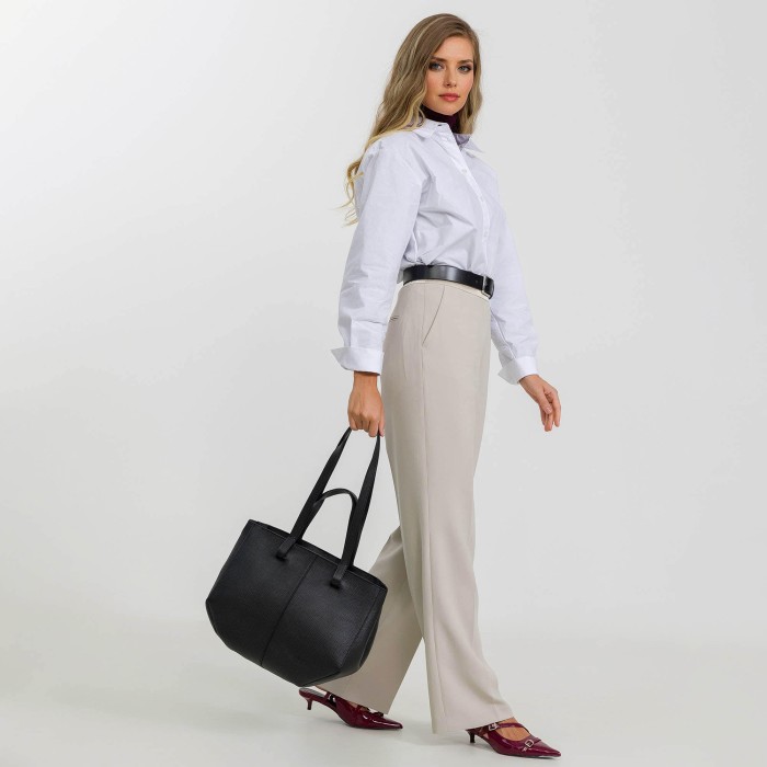 50936s-04 сумка женская делового стиля с лицевой стороны