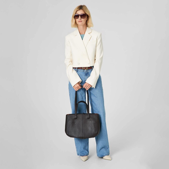 50936s-75 сумка женская из льна спереди