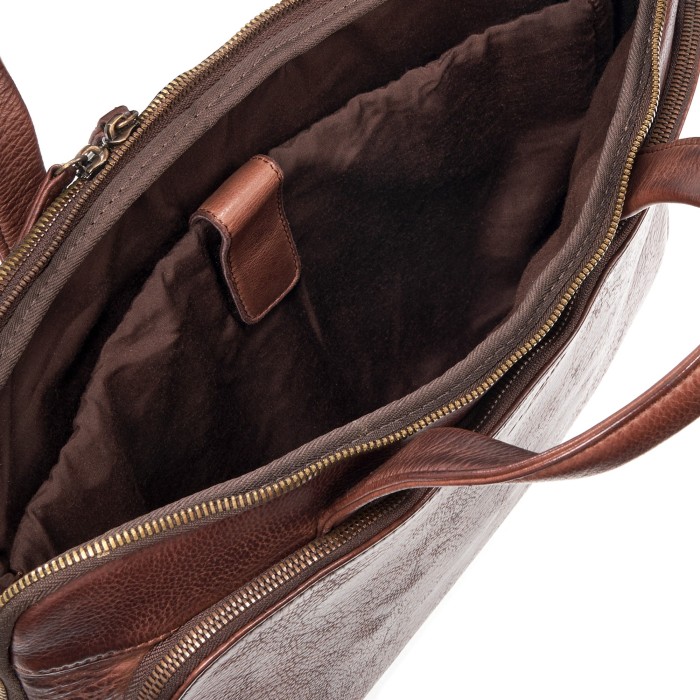 6675-248-09 сумка для документов делового стиля с лицевой стороны