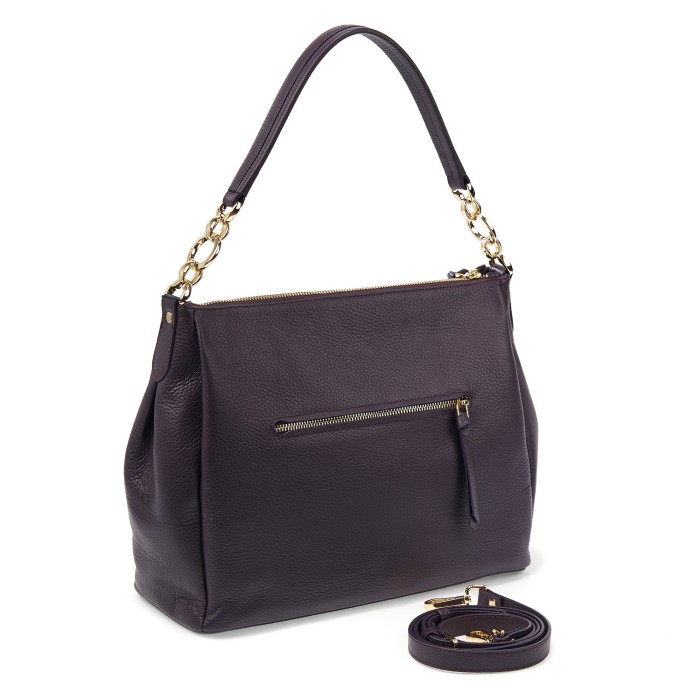 7017sg-74 хобо женское из кожи спереди