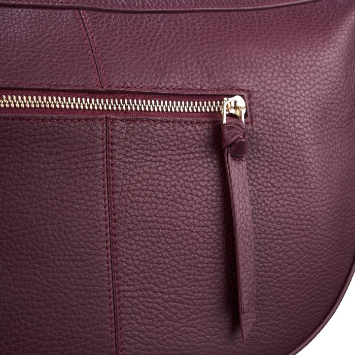 7019sg-95 хобо женское из кожи спереди