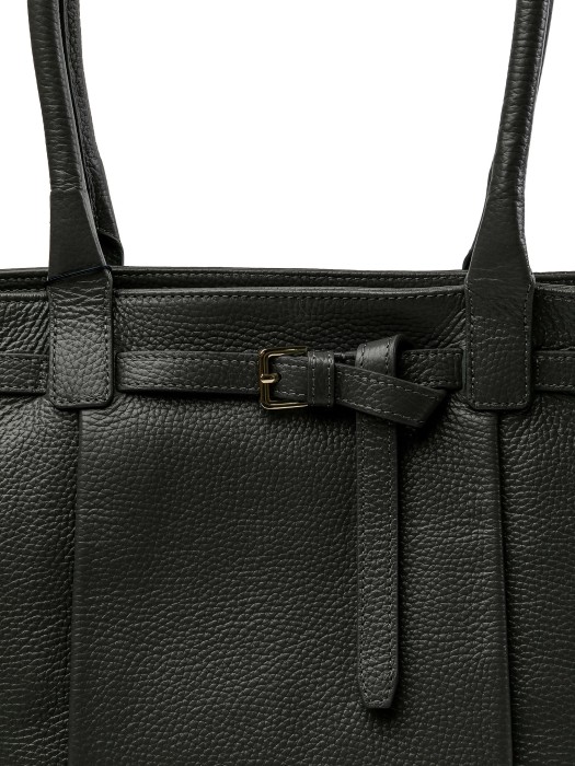 7036br-82 шоппер женский из льна спереди