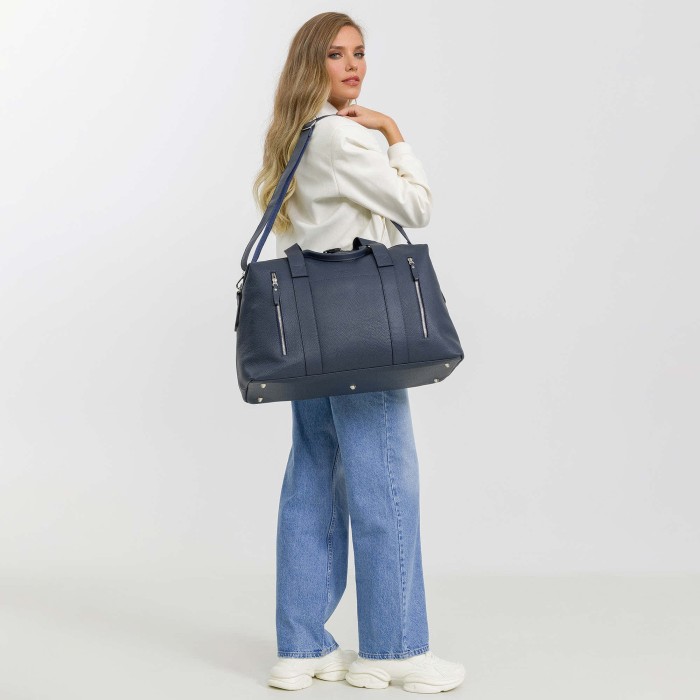 8010s-60 сумка дорожная делового стиля с лицевой стороны