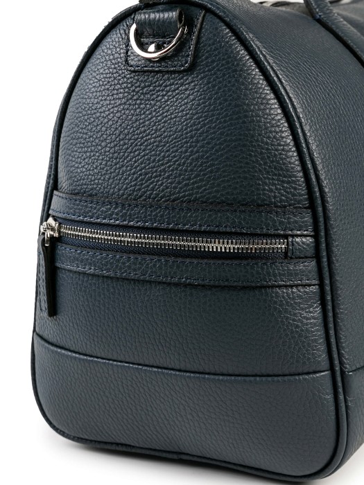 8035s-60 сумка дорожная из кожи спереди