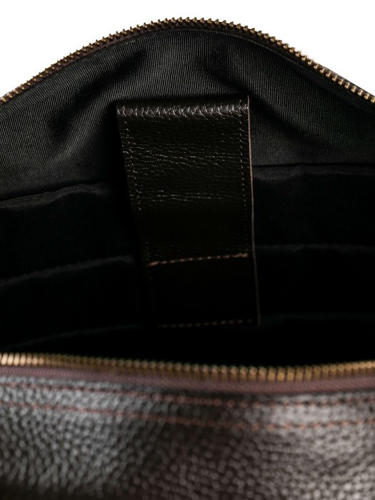 8052b-09 сумка дорожная из кожи спереди