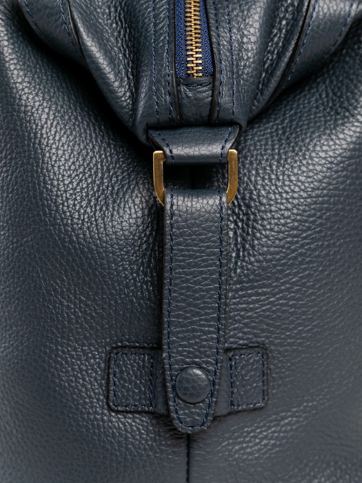 8052s-60 сумка дорожная из кожи спереди