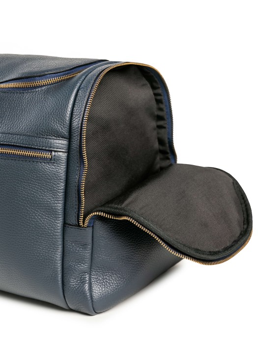 8054s-60 сумка дорожная из кожи спереди