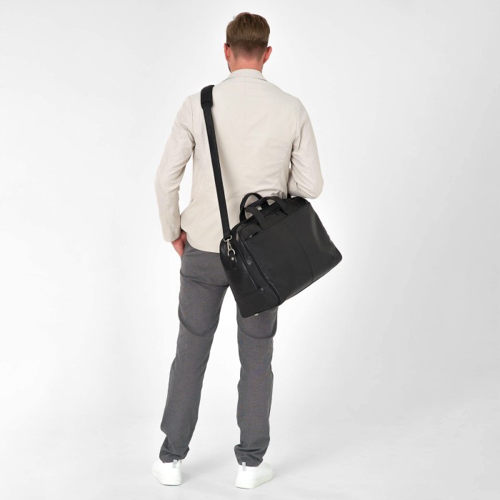 b231570-245-04 дорожная сумка делового стиля с лицевой стороны