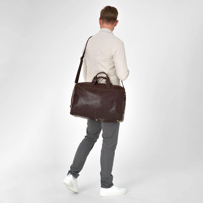 b231570-245-09 дорожная сумка делового стиля с лицевой стороны