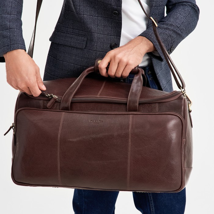 b231971-245-09 дорожная сумка от бренда dr.koffer вид слева