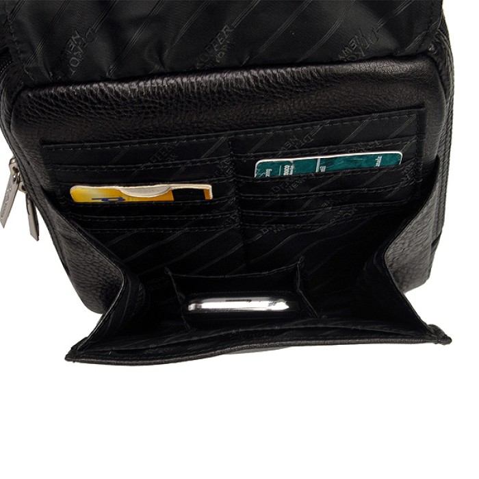 b248961-02-04 сумка через плечо от бренда dr.koffer вид слева