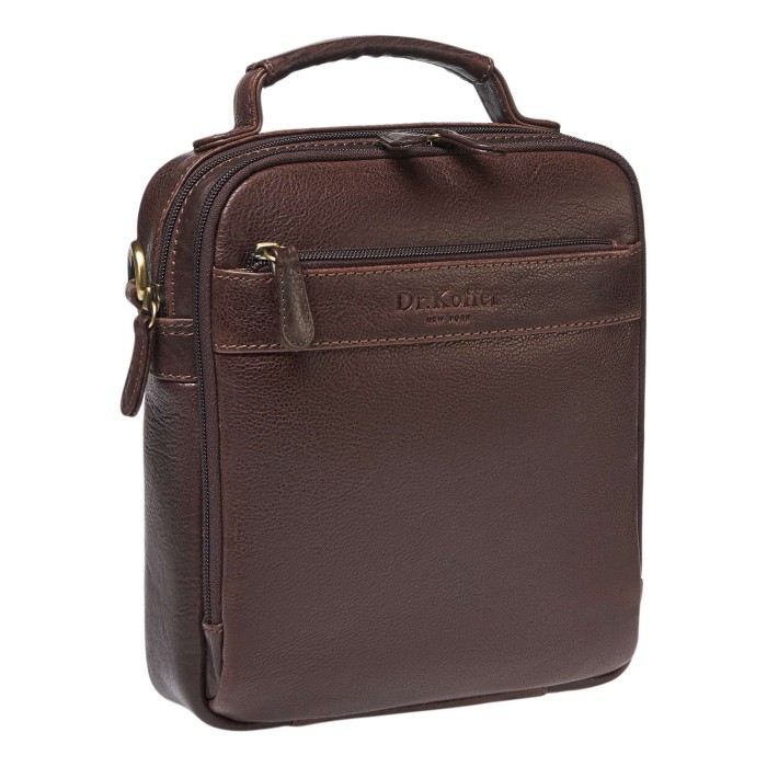 b402251-245-09 сумка через плечо от бренда dr.koffer вид слева