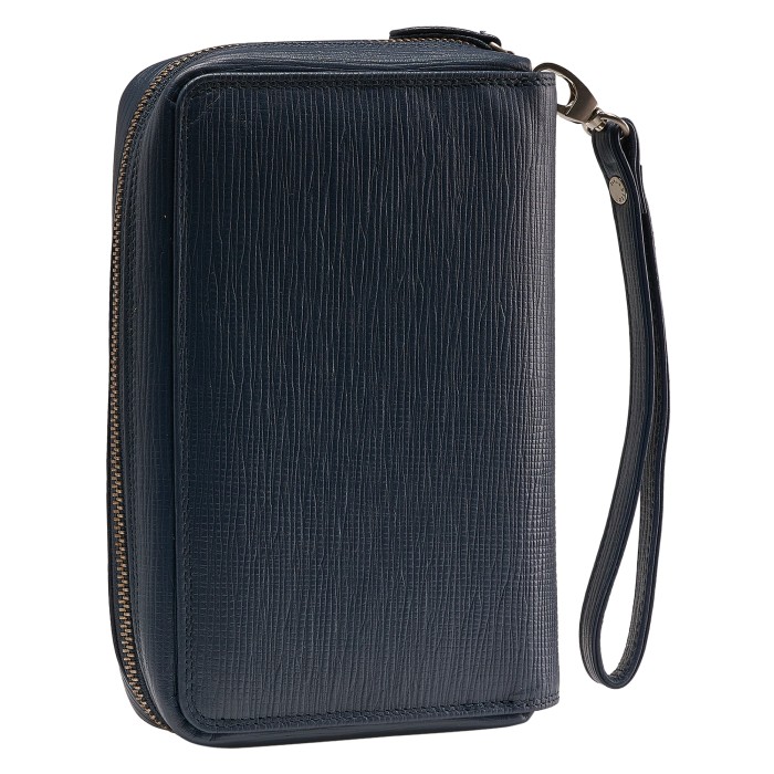 b402386-124-60 сумка-визитка из кожи спереди