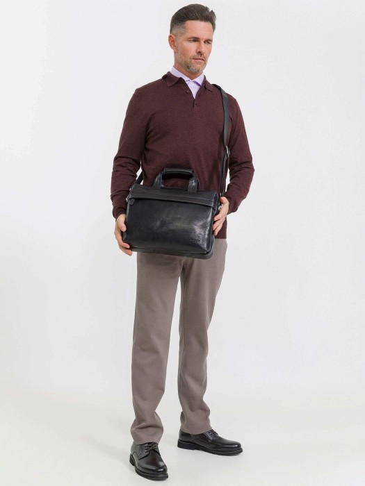 b402583-245-04 сумка для документов из льна спереди