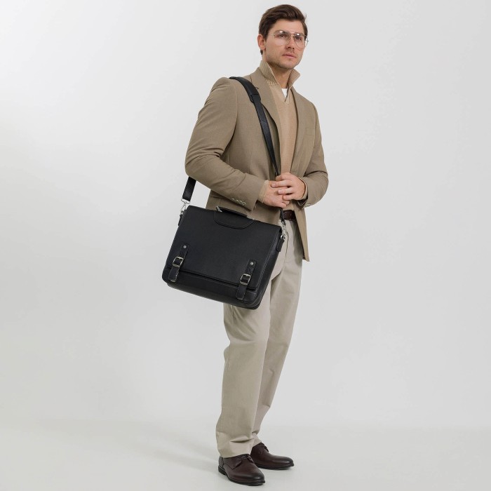 b402614-260-04 портфель из льна спереди