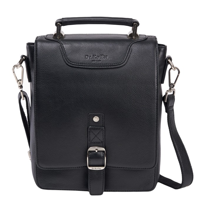 b402615-260-04 сумка через плечо от бренда dr.koffer вид слева