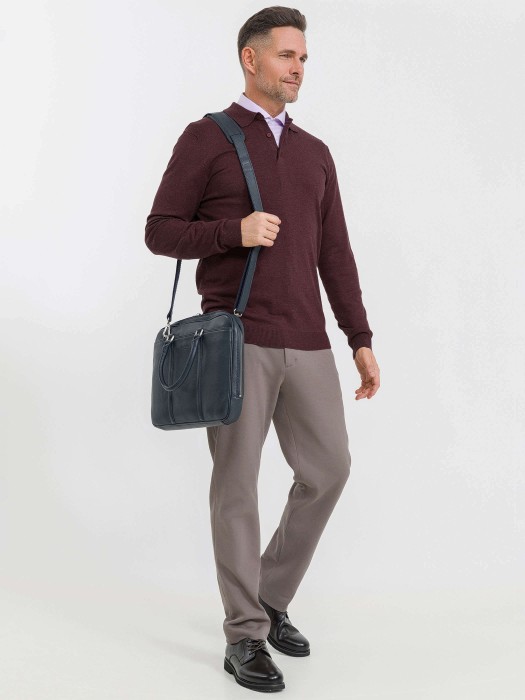 b402619-260-60 сумка для документов из льна спереди