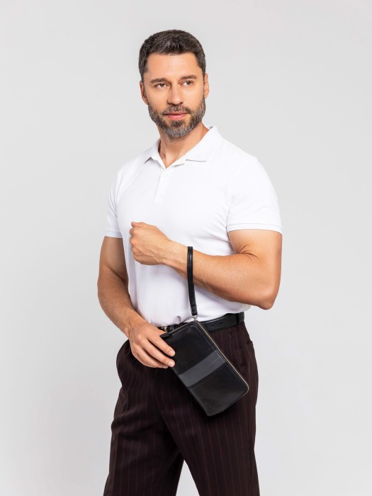 b402624-245-04 сумка-визитка из льна спереди