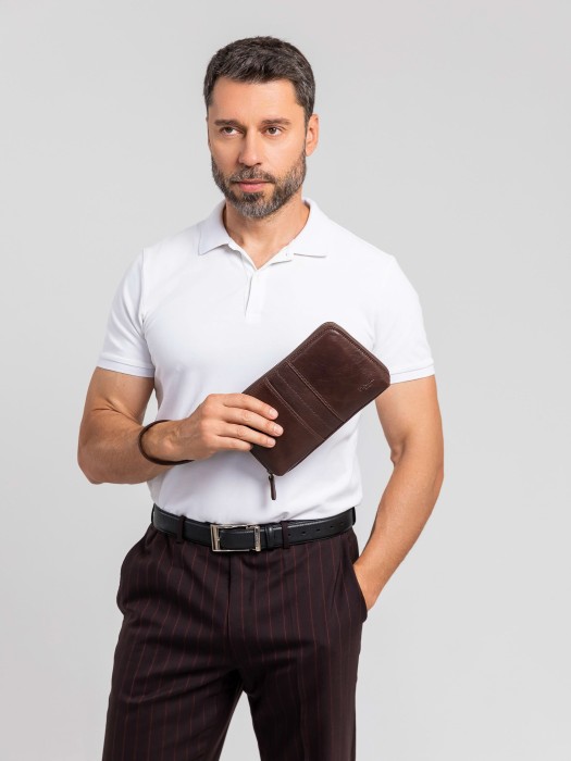 b402624-245-09 сумка-визитка классического стиля с лицевой стороны