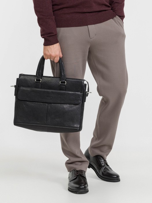 b402657-245-04 сумка для документов классического стиля с лицевой стороны