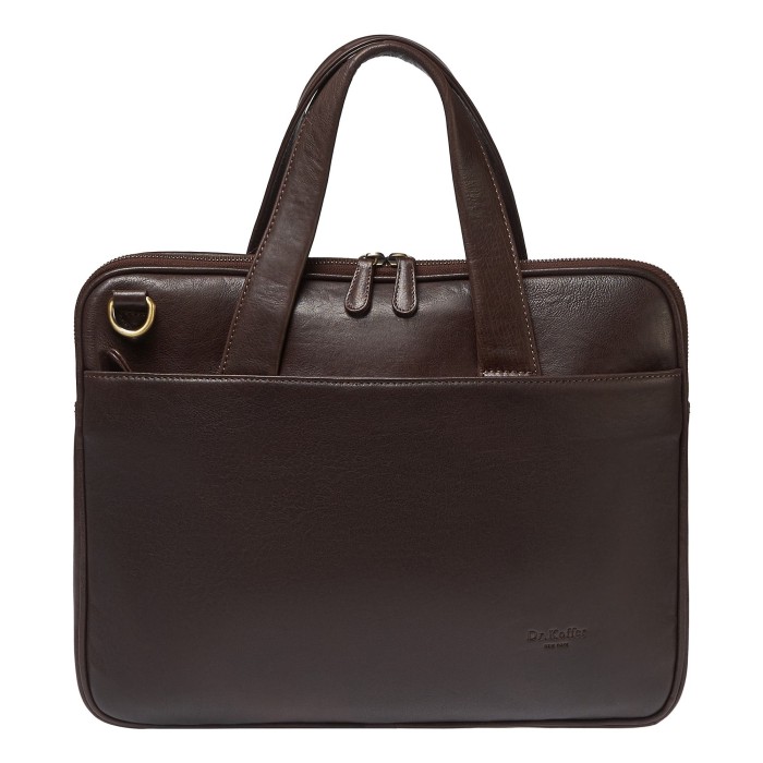 b402664-245-09 сумка для документов от бренда dr.koffer вид слева