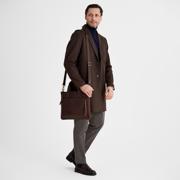 b402712-245-09 сумка для документов делового стиля с лицевой стороны