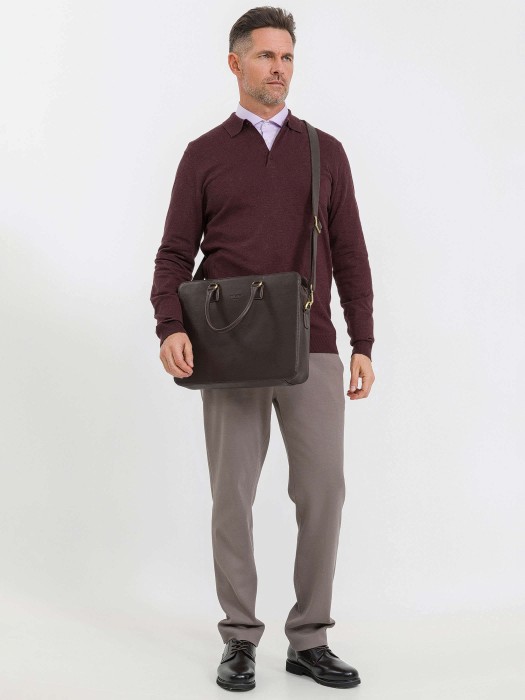 b402716-260-09 сумка для документов повседневного стиля с лицевой стороны