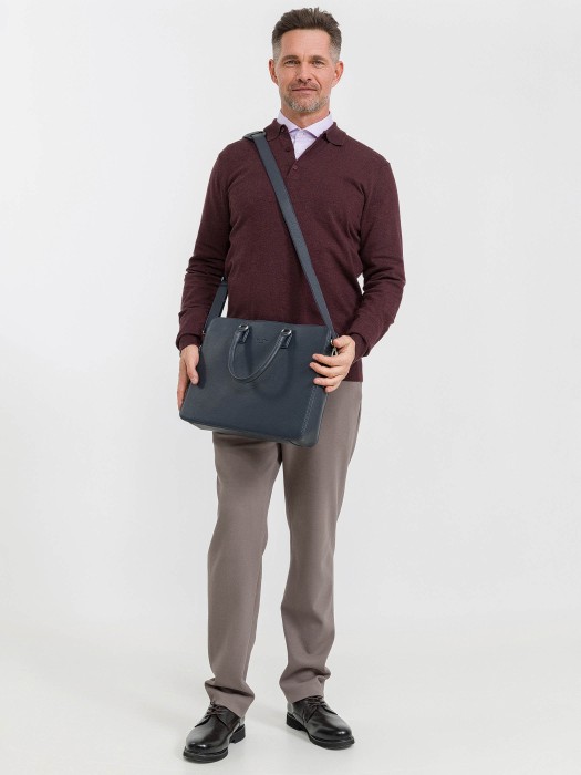 b402716-260-60 сумка для документов делового стиля с лицевой стороны