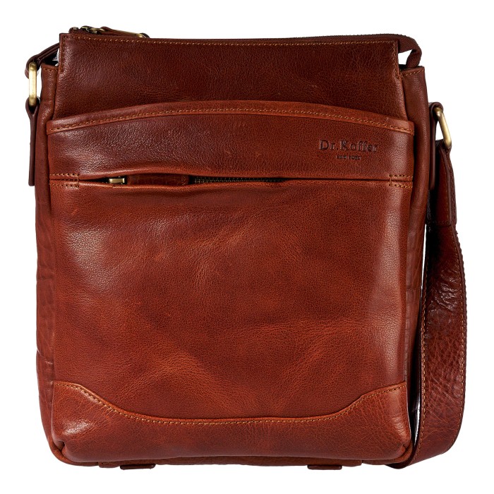 b402717-91-05 сумка через плечо от бренда dr.koffer вид слева