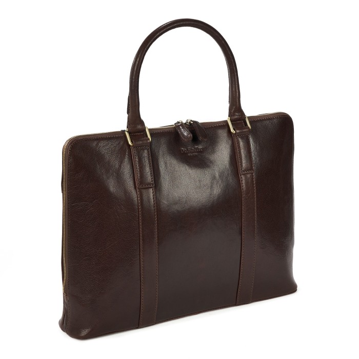 b402787-245-09 сумка для документов от бренда dr.koffer вид слева