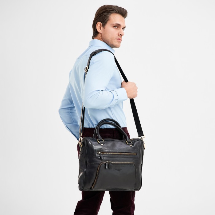 b402810-248-04 сумка для документов от бренда dr.koffer вид слева