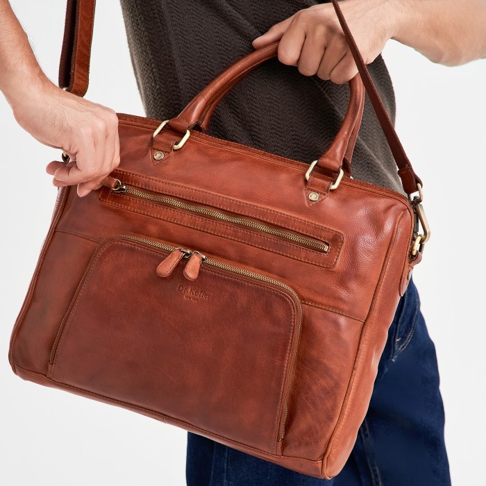 b402810-248-05 сумка для документов от бренда dr.koffer вид слева