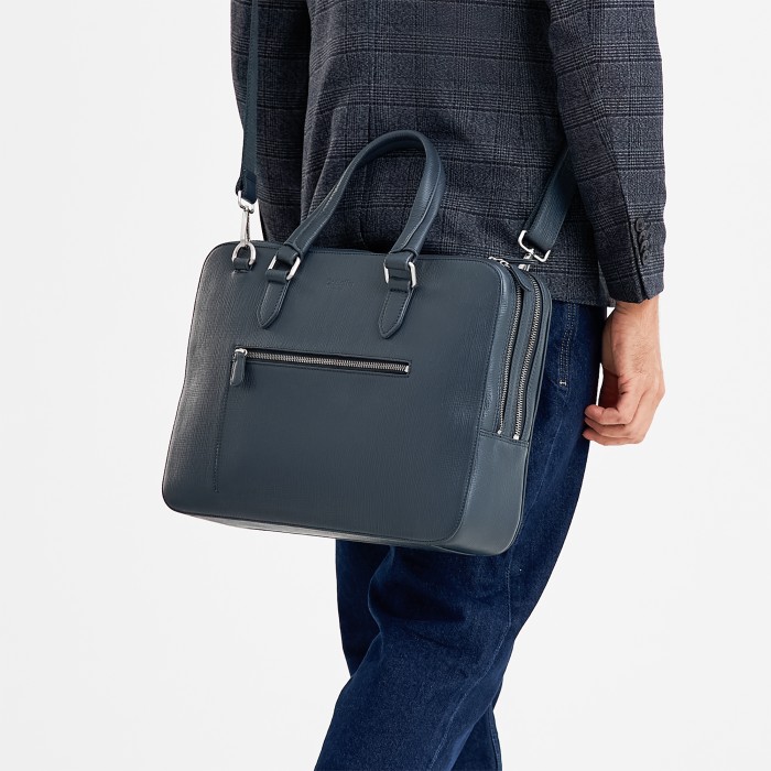 b402813-124-60 сумка для документов от бренда dr.koffer вид слева