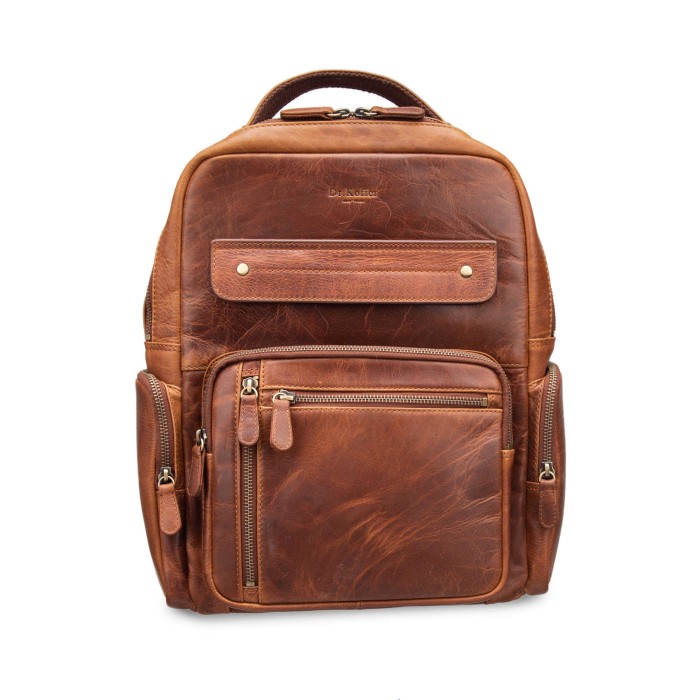 b402816-109-05 рюкзак от бренда dr.koffer вид слева