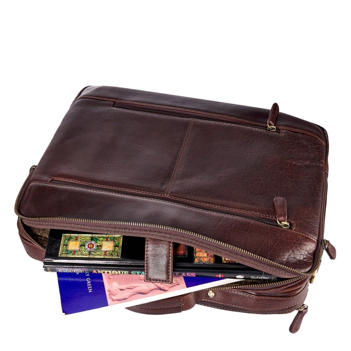 b402884-91-09 сумка для документов из льна спереди