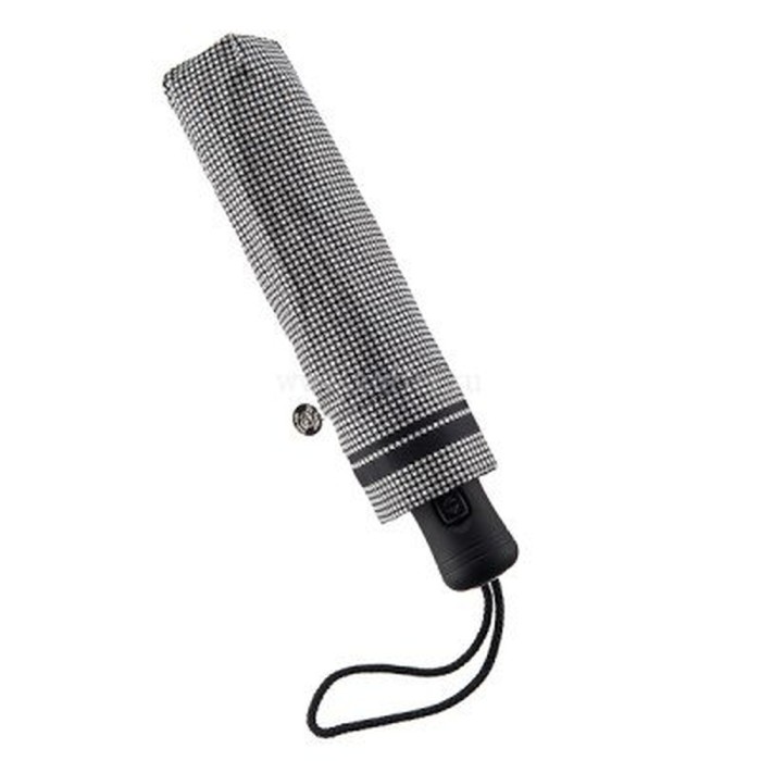 e411 1s814 зонт жен. гусиная лапка от бренда dr.koffer вид слева