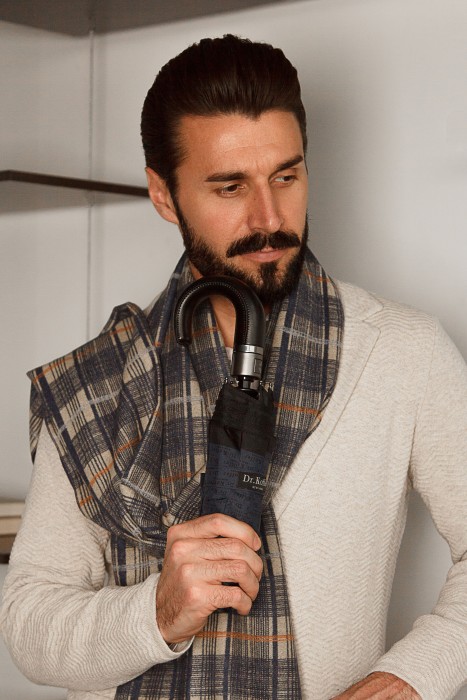 e423 зонт от бренда dr.koffer вид слева