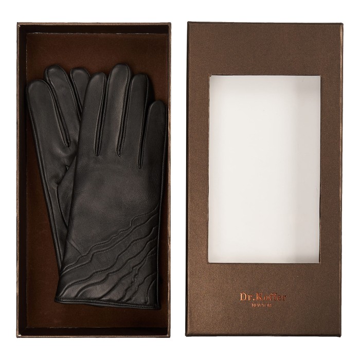 h660139-236-04 перчатки женские touch от бренда dr.koffer вид слева