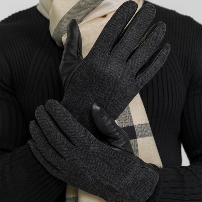 h760102-236-04 перчатки мужские touch по цене 5400 руб вид справа