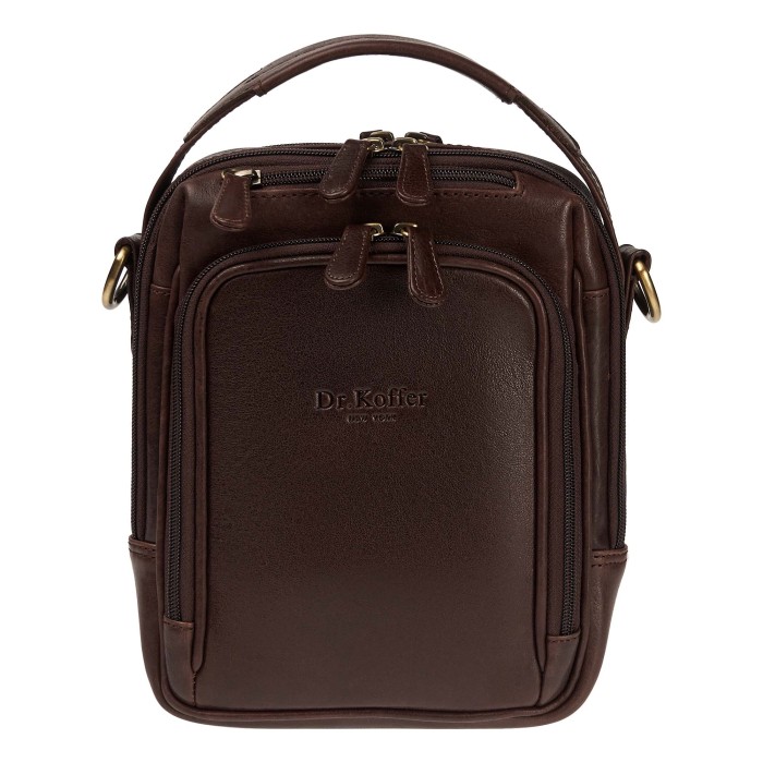 m402476-245-09 сумка через плечо от бренда dr.koffer вид слева