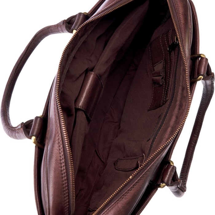 m402592-248-09 сумка для документов из кожи спереди