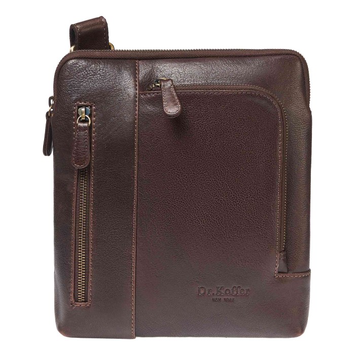 m402601-245-09 сумка через плечо от бренда dr.koffer вид слева