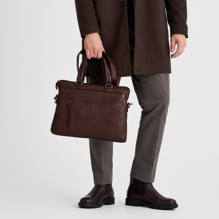 m402641-248-09 сумка для документов от бренда dr.koffer вид слева